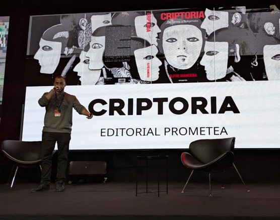 criptoria en labitconf, libros de bitcoin, cypherpunks, dinero digital
